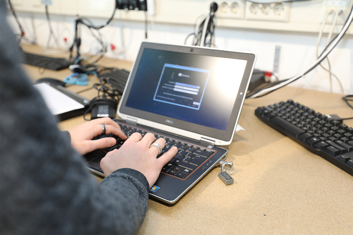 laptop-installatie